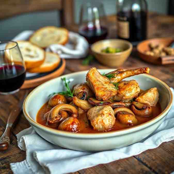 Conill Amb Ceps Recipe Cozy Catalan Rabbit & Porcini